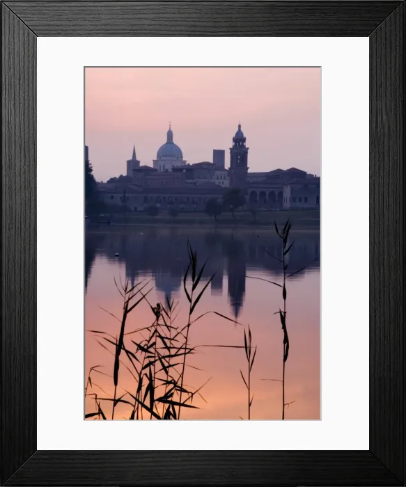 Framed Print : Mantua at dusk Framed Print : Mantua at dusk