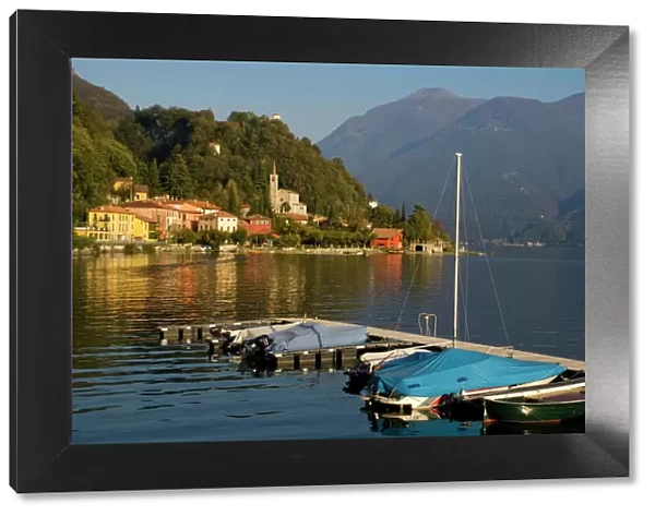 San Mamete, Lake Lugano, Lombardy, Italian Lakes, Italy, Europe