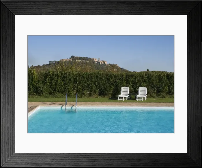 Framed Print : Montepulciano Framed Print : Montepulciano