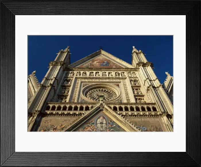 Framed Print : Cathedral facade Framed Print : Cathedral facade