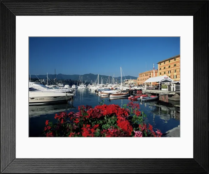 Framed Print : View across the harbour Framed Print : View across the harbour