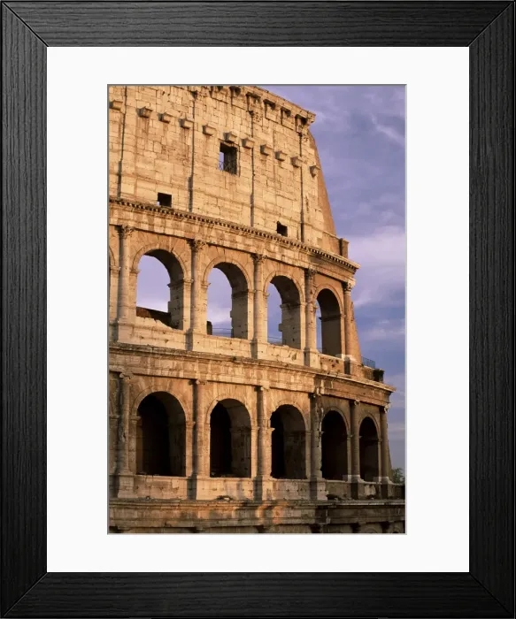 Framed Print : The Colosseum at sunset Framed Print : The Colosseum at sunset