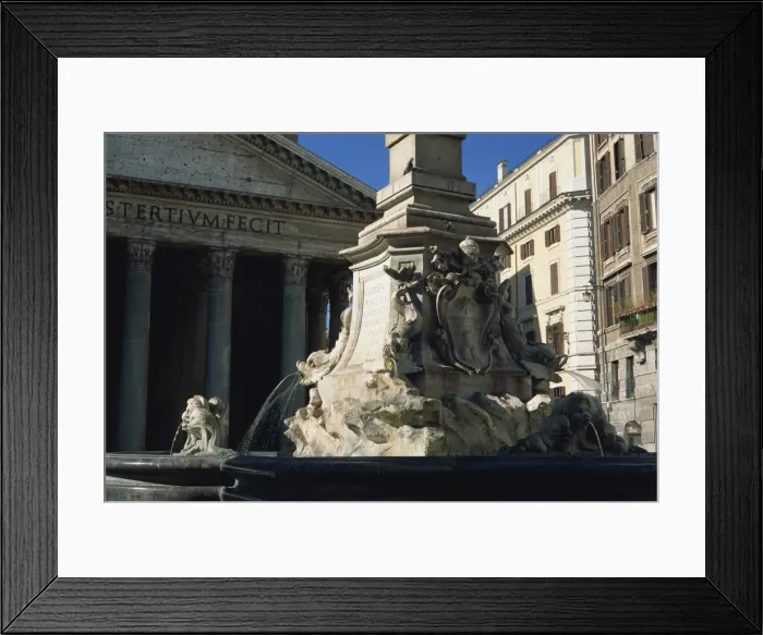 Framed Print : Piazza della Rotonda Framed Print : Piazza della Rotonda