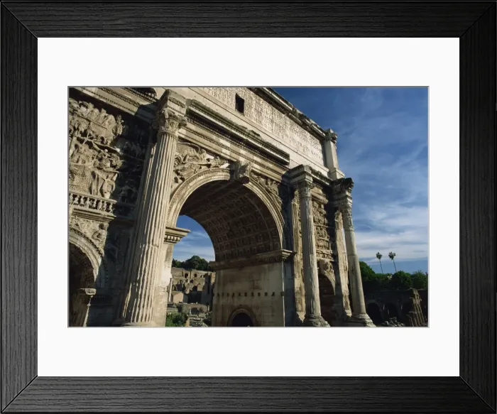 Framed Print : The arch of Septimus Severus Framed Print : The arch of Septimus Severus