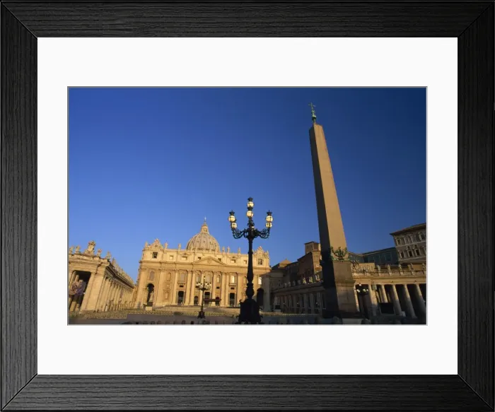 Framed Print : The facade of St Framed Print : The facade of St