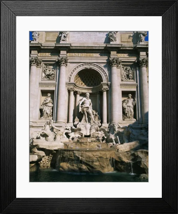 Framed Print : Trevi Fountain (Fontana di Trevi)