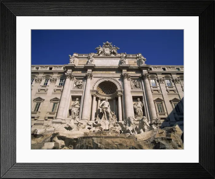 Framed Print : The Trevi Fountain Framed Print : The Trevi Fountain
