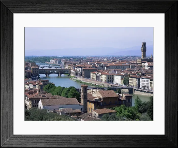 Framed Print : View of city from Piazzale Michelangelo Framed Print : View of city from Piazzale Michelangelo