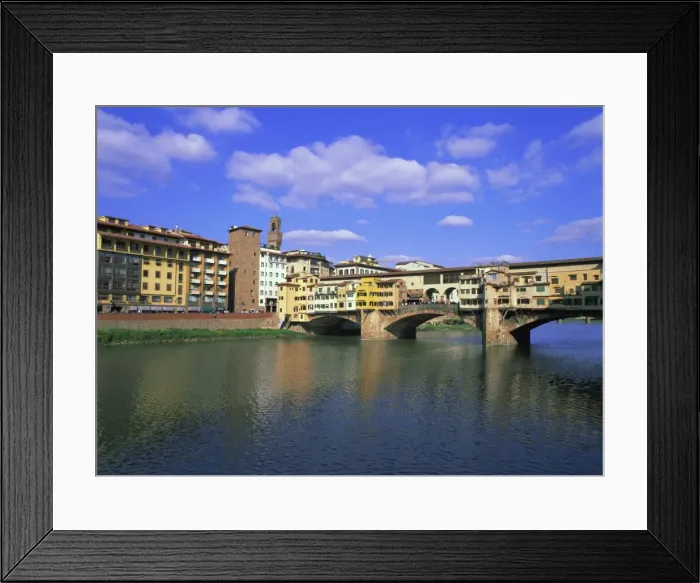 Framed Print : Ponte Vecchio and the Arno River Framed Print : Ponte Vecchio and the Arno River