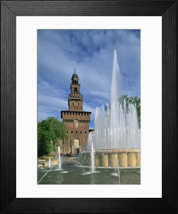 Framed Print : Castello Sforzesco Framed Print : Castello Sforzesco