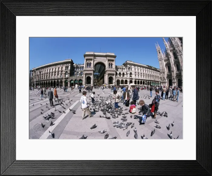 Framed Print : Piazza del Duomo Framed Print : Piazza del Duomo