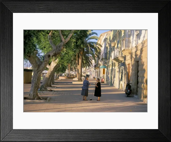 Framed Print : Via Cavour Framed Print : Via Cavour