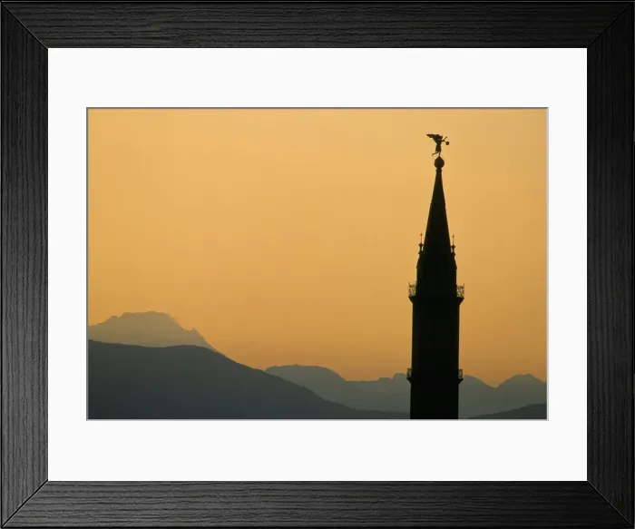 Framed Print : Church tower or steeple Framed Print : Church tower or steeple