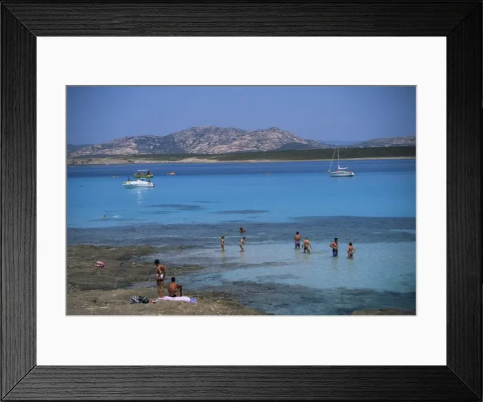 Framed Print : La Pelosa, near Stintino Framed Print : La Pelosa, near Stintino