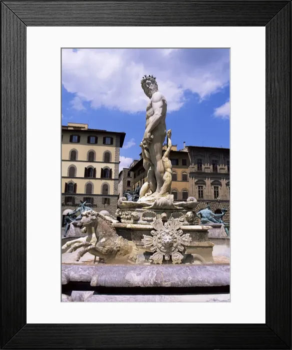 Framed Print : Neptune statue Framed Print : Neptune statue