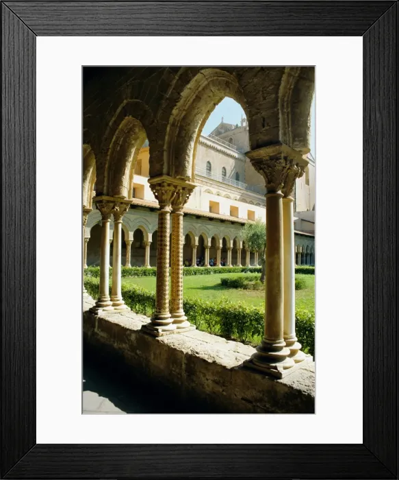 Framed Print : 12th century Norman architecture Framed Print : 12th century Norman architecture