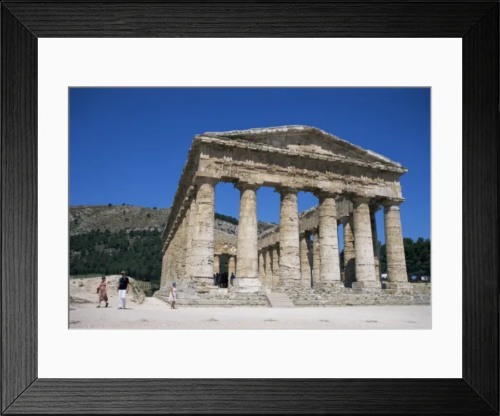 Framed Print : Greek temple dating from between 426 and 416 BC Framed Print : Greek temple dating from between 426 and 416 BC