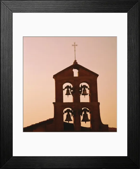 Framed Print : Church bells at sunset Framed Print : Church bells at sunset