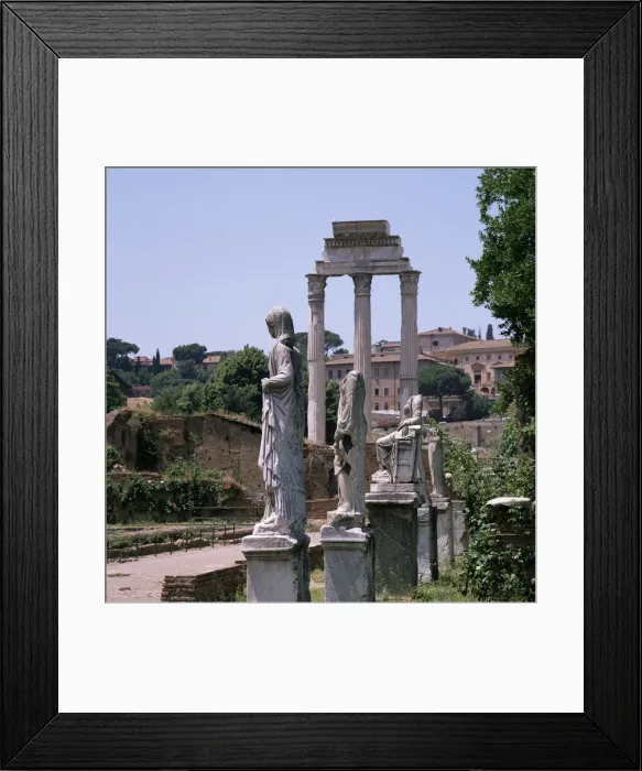 Framed Print : The Forum, UNESCO World Heritage Site