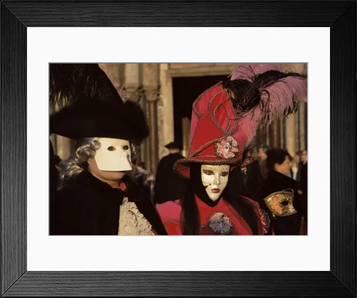 Framed Print : People in Carnival costume Framed Print : People in Carnival costume