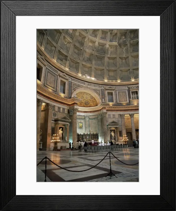 Framed Print : Interior of the Pantheon Framed Print : Interior of the Pantheon