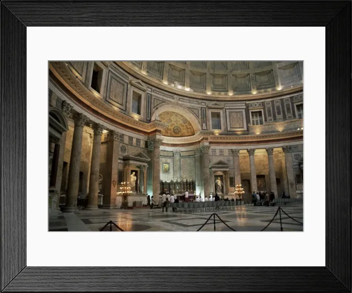 Framed Print : Interior of the Pantheon Framed Print : Interior of the Pantheon