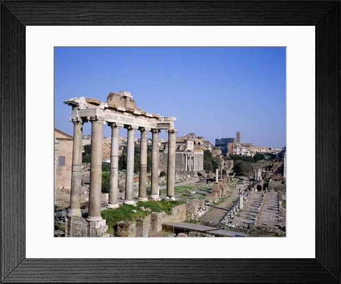 Framed Print : The Roman Forum in Rome Framed Print : The Roman Forum in Rome