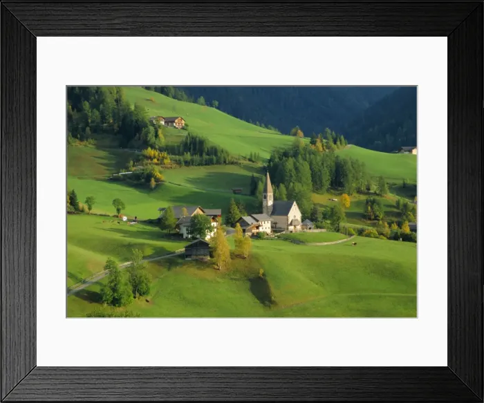 Framed Print : Val di Funes Framed Print : Val di Funes
