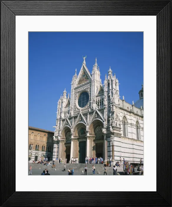 Framed Print : The Duomo in Siena Framed Print : The Duomo in Siena