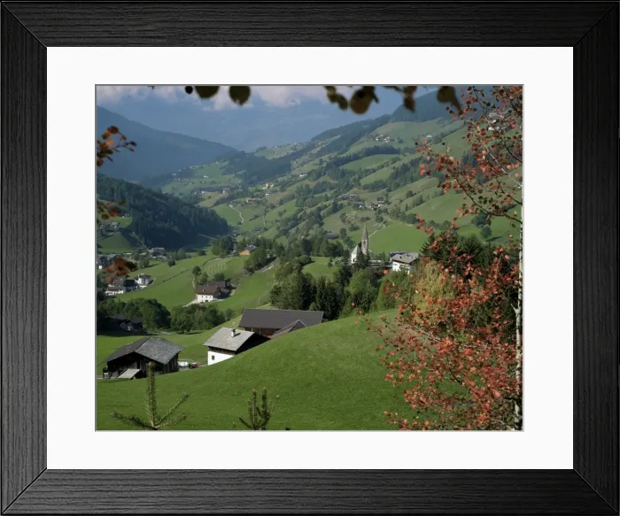 Framed Print : Val di Funes Framed Print : Val di Funes