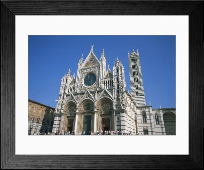 Framed Print : The Cathedral in Siena Framed Print : The Cathedral in Siena