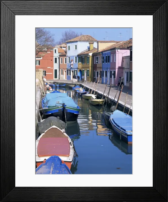 Framed Print : Burano Island Framed Print : Burano Island
