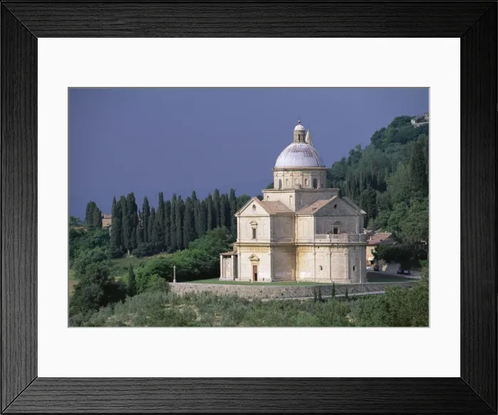 Framed Print : Madonna di San Biagio church Framed Print : Madonna di San Biagio church