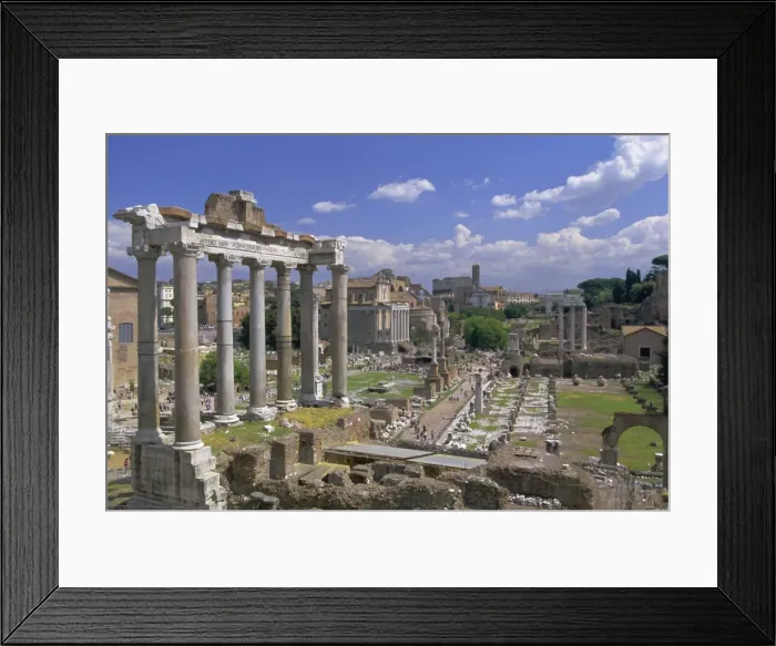 Framed Print : View across the Roman Forum Framed Print : View across the Roman Forum