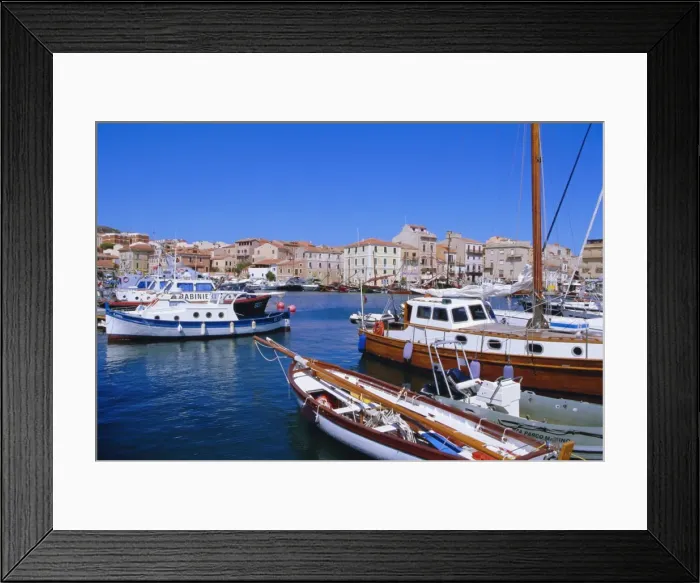 Framed Print : La Maddalena harbour Framed Print : La Maddalena harbour