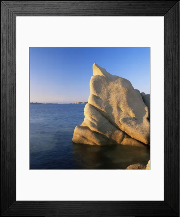 Framed Print : Wind eroded granite rock Framed Print : Wind eroded granite rock