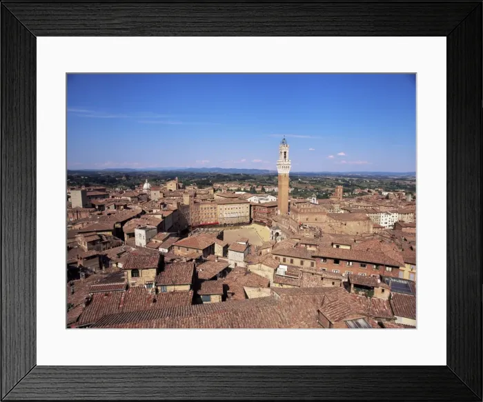 Framed Print : Torre del Mangia Framed Print : Torre del Mangia