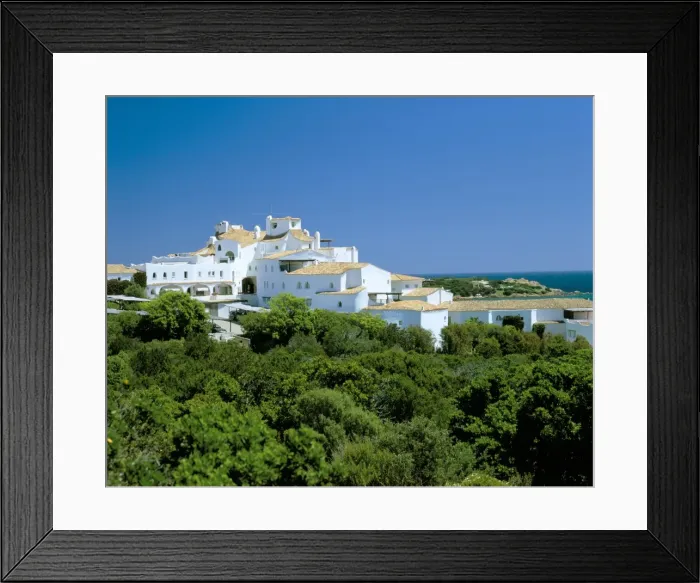 Framed Print : Hotel Romazzino Framed Print : Hotel Romazzino