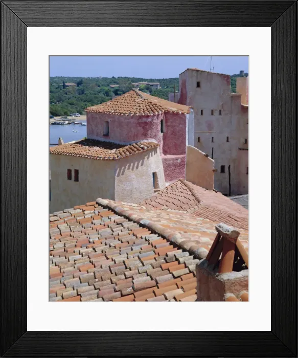 Framed Print : Hotel Cala di Volpe Framed Print : Hotel Cala di Volpe