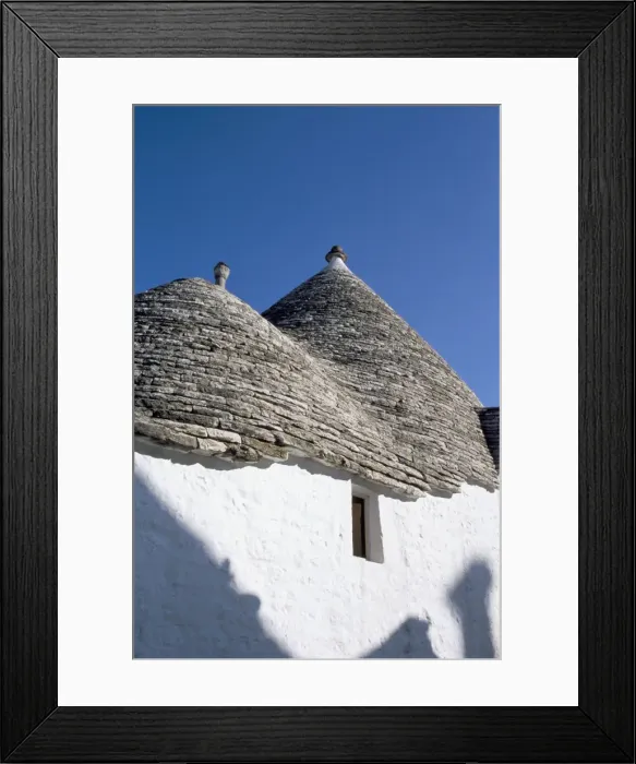 Framed Print : Old trulli houses with stone domed roof Framed Print : Old trulli houses with stone domed roof