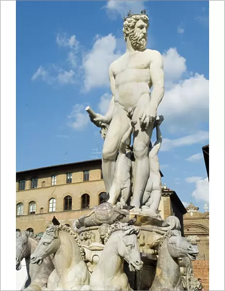 Statue of Neptune on the Piazza della Signoria