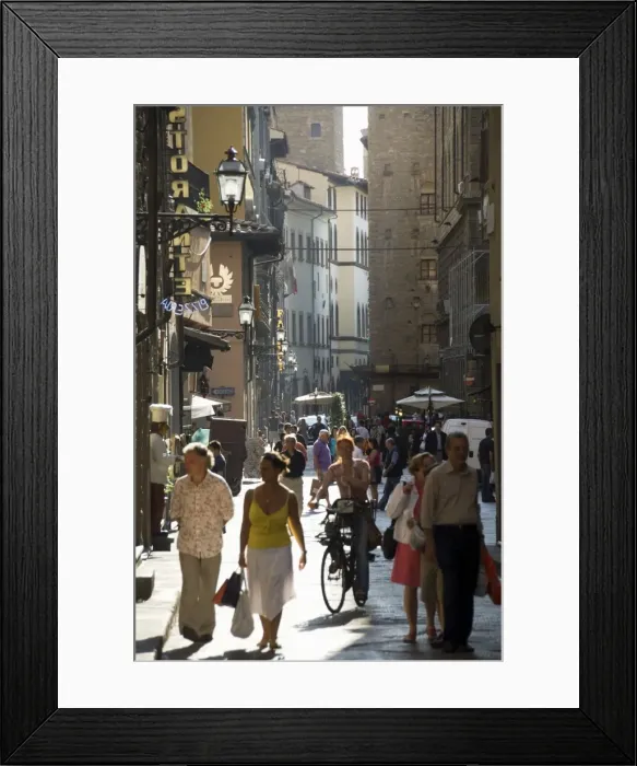 Framed Print : Street scene Framed Print : Street scene