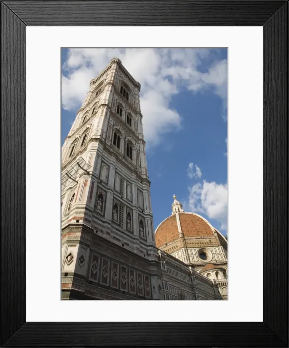 Framed Print : Duomo (Cathedral) and Campanile di Giotto Framed Print : Duomo (Cathedral) and Campanile di Giotto