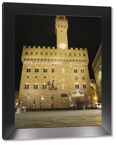 Palazzo Vecchio on the Piazza della Signoria