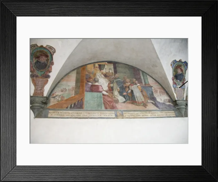 Framed Print : Frescoes by Fra Angelico Framed Print : Frescoes by Fra Angelico