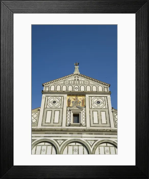 Framed Print : San Miniato al Monte church in the Oltrarno district Framed Print : San Miniato al Monte church in the Oltrarno district