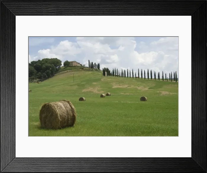Framed Print : Typical view of the Tuscan landscape Framed Print : Typical view of the Tuscan landscape