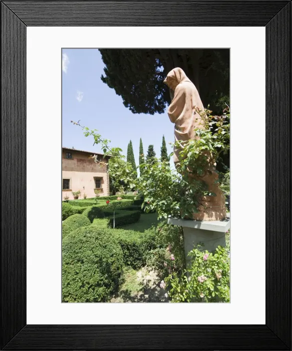 Framed Print : The Villa Vignamaggio Framed Print : The Villa Vignamaggio
