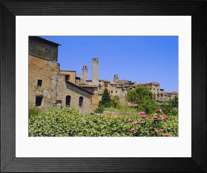 Framed Print : San Gimignano Framed Print : San Gimignano