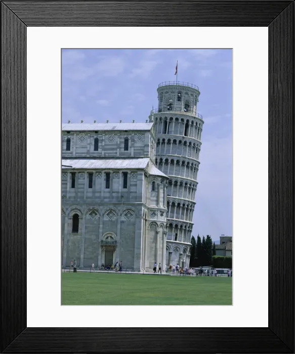 Framed Print : Duomo (Christian cathedral) and Leaning Tower of Pisa Framed Print : Duomo (Christian cathedral) and Leaning Tower of Pisa